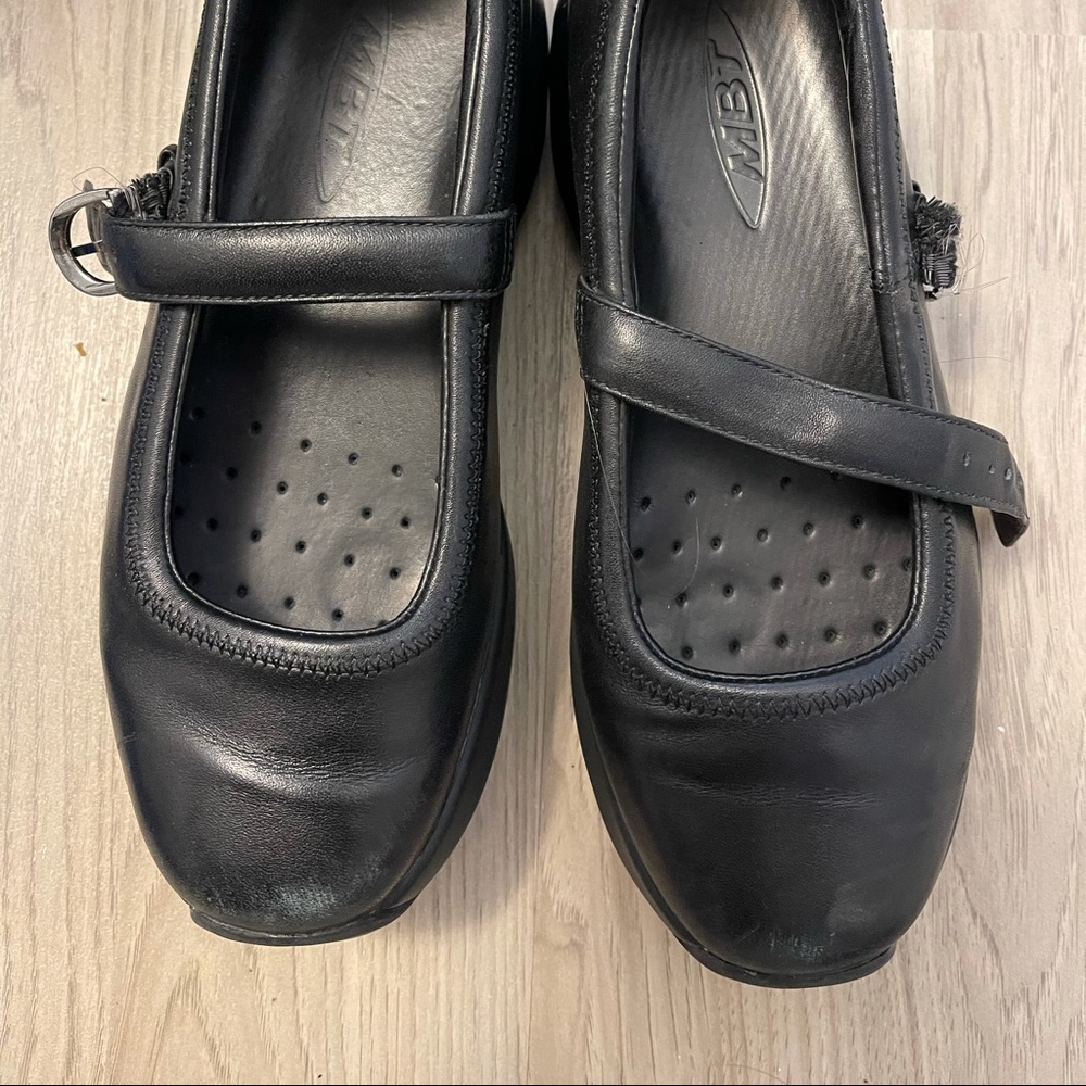 Black MBT shoes